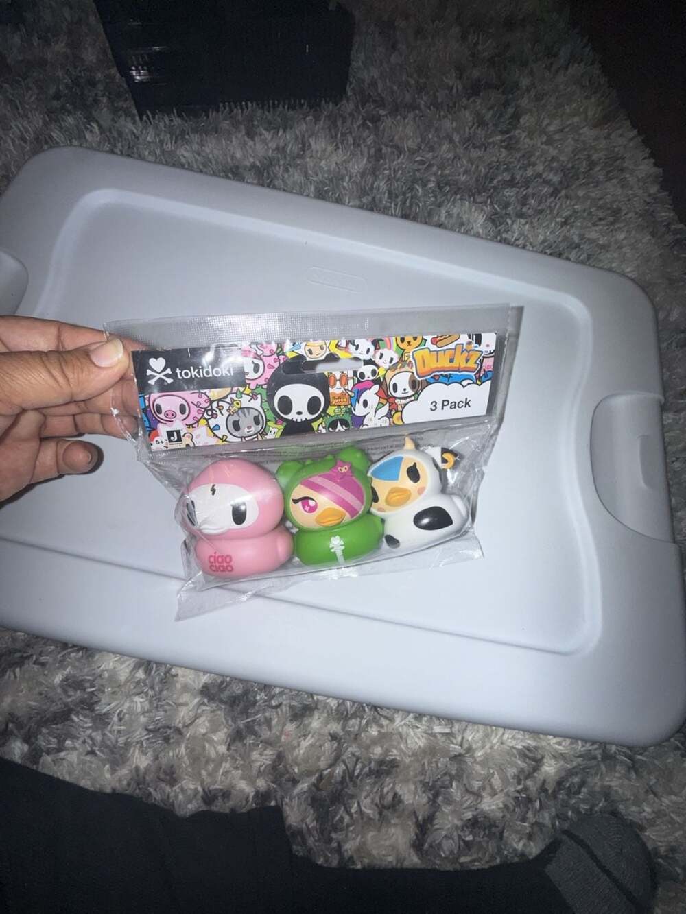 Tokidoki Duckz 3 Pack Ciao Ciao, Sandy, and Mozzarella Figures